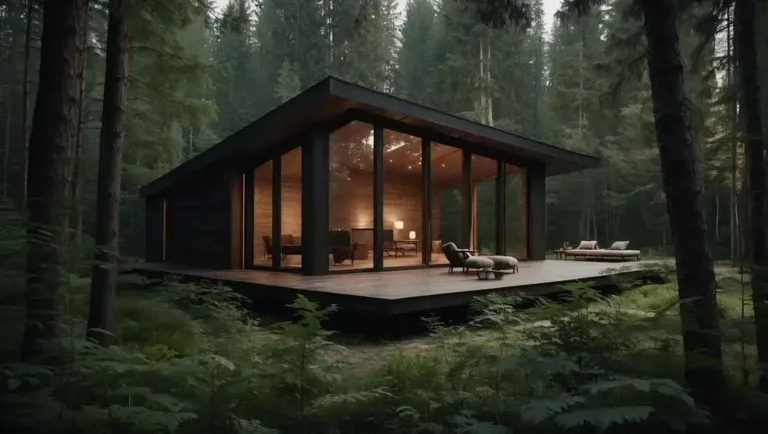 Refúgio na Natureza: Como a Arquitetura Minimalista Transforma Espaços